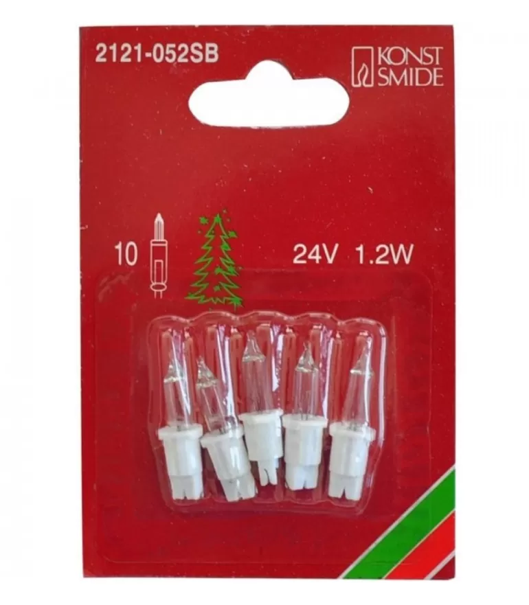 Online 5 Ampoules De Rechange 24V, 1,2W Pour Guirlande De Noël 10 Lampes Ampoules Guirlandes De Rechange