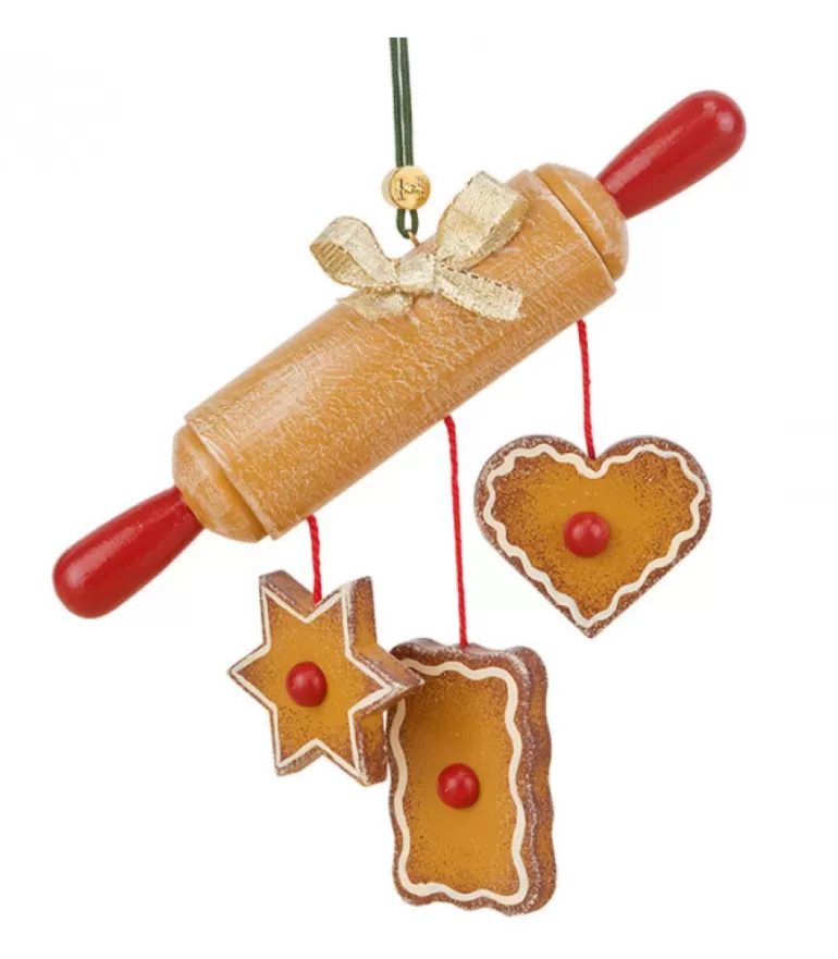 Store Déco Sapin De Noël D'Autrefois. Rouleau A Patisserie Et Gateaux Déco Sapin De Noël Vintage