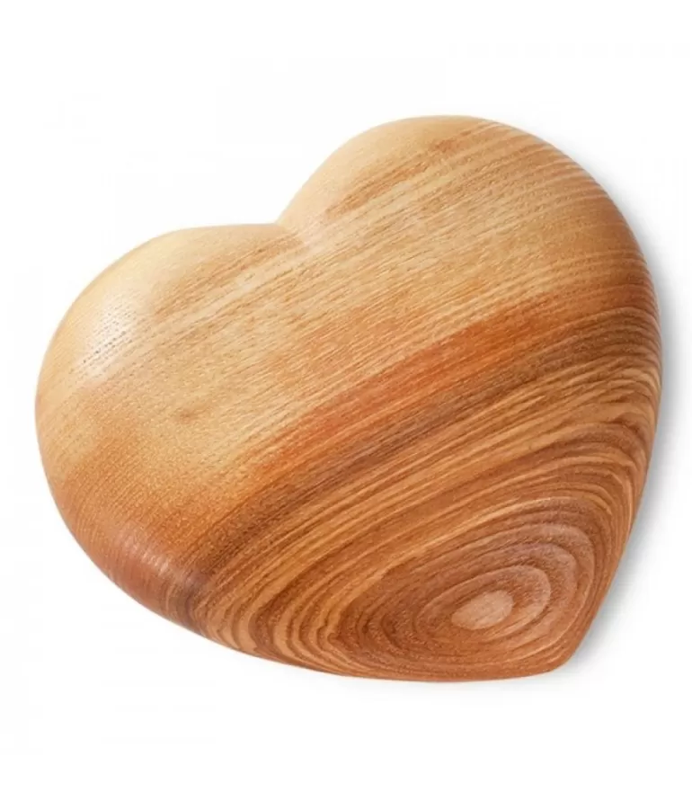 Fashion Grand Coeur En Bois, 17 Cm Coeur En Bois