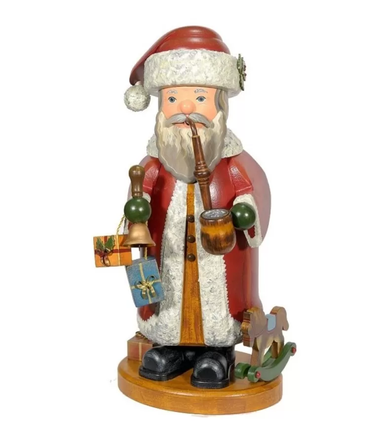Hot Personnage Brule-Encens Grand Père Noël Bonhommes Fumeurs D'Encens Allemand