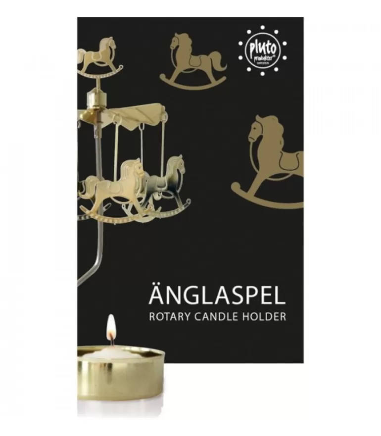 Clearance Photophore De Noël Cheval A Bascule Bougeoirs Carrousels Photophore De Noël