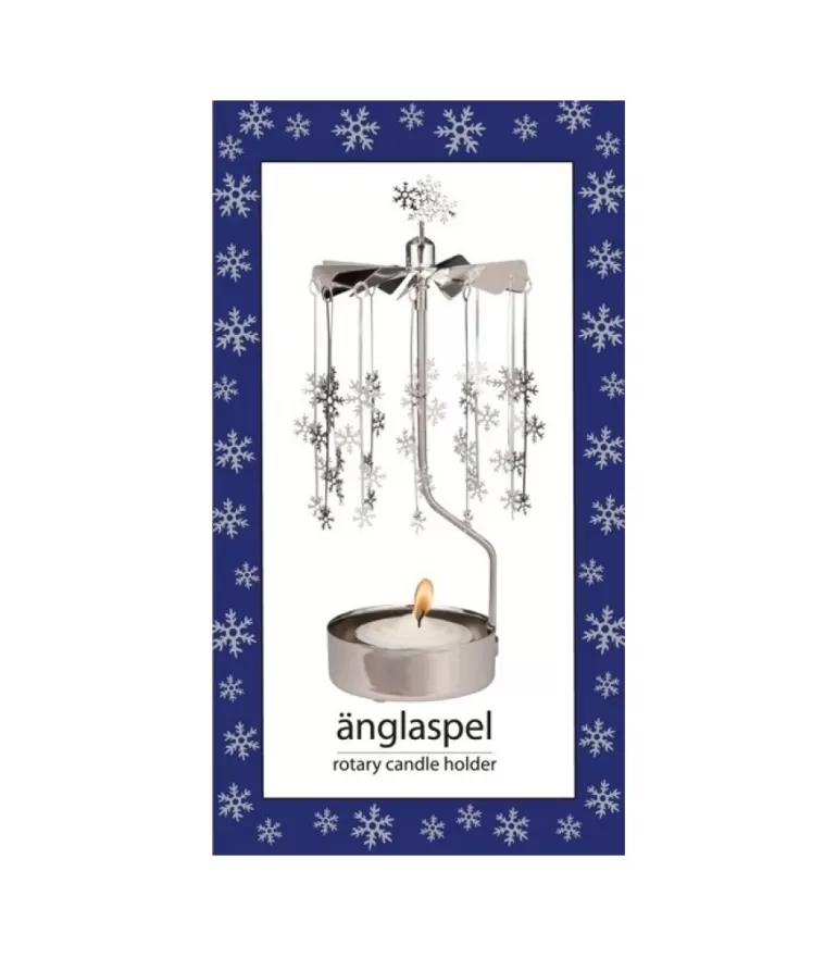 Discount Photophore De Noël Mini-Flocons De Neige Bougeoirs Carrousels Photophore De Noël