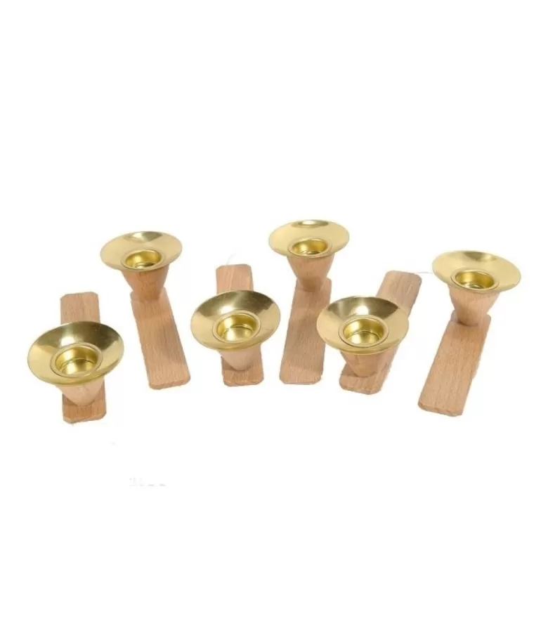 Flash Sale Porte-Bougies Pour Pyramide A Etages A L'Unite Pièces De Rechanges Pour Pyramides Et Carillons
