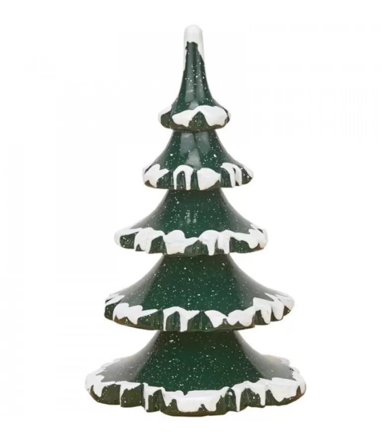 Best Sale Village De Noël Miniature, 2 Sapins 11 Cm Village De Noël Miniature